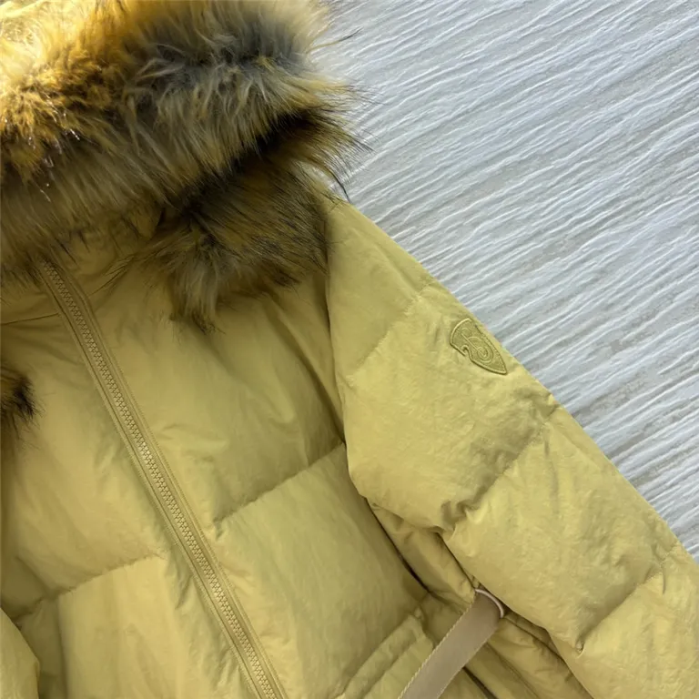 Burberry Long H-Line Down Jacket